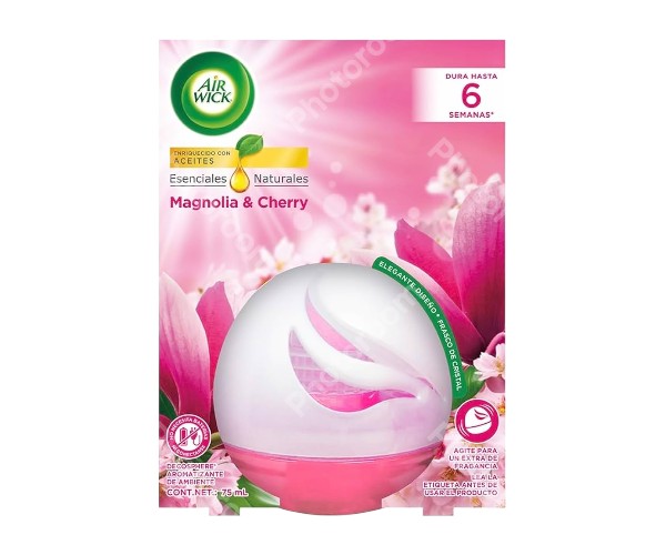 AIR WICK ESFERA MAGNOLIA CHERRY C/6/75 ML